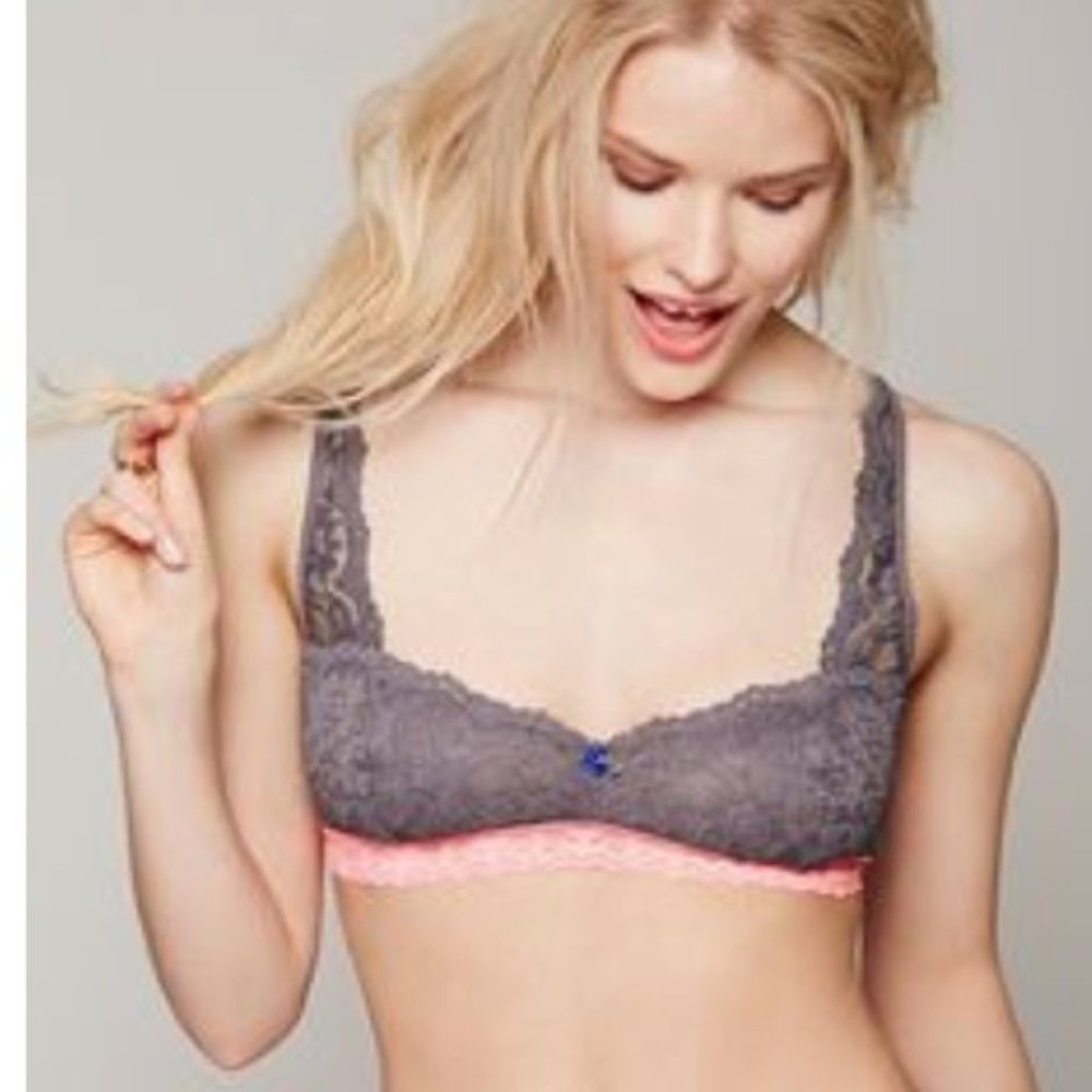 Free People Soft Lace Balconette Bra